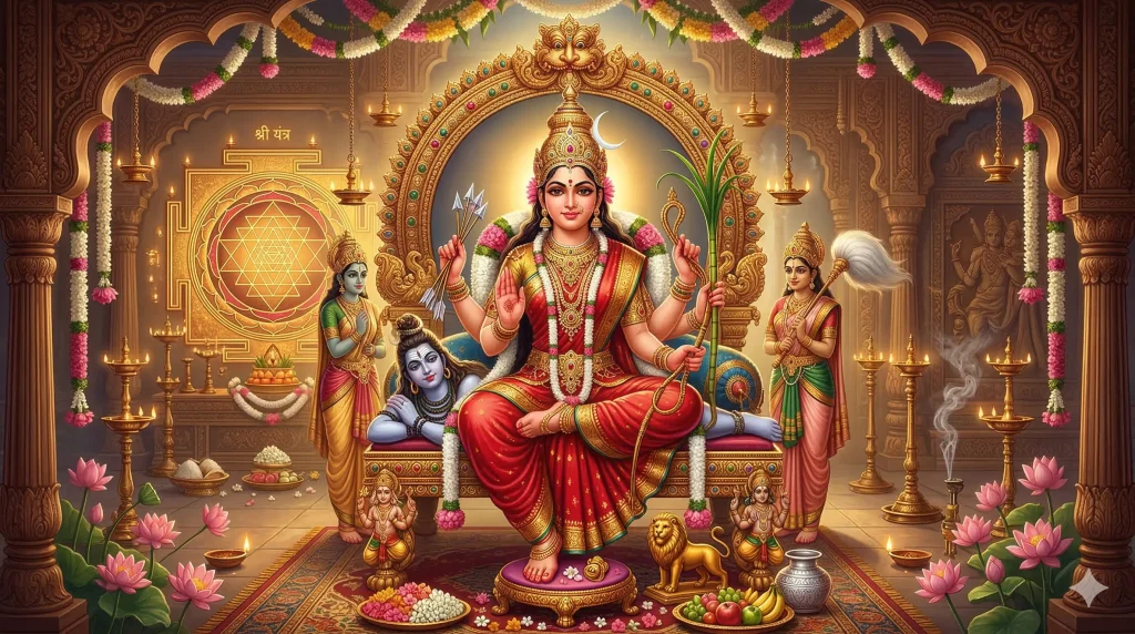 तीसरी महाविद्या माँ त्रिपुर सुंदरी (षोडशी)