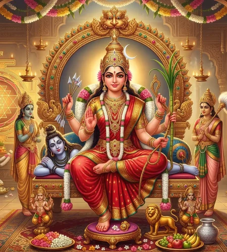 तीसरी महाविद्या माँ त्रिपुर सुंदरी (षोडशी): श्री विद्या, रहस्य, मंत्र, व्रत कथा और सम्पूर्ण पूजा विधि