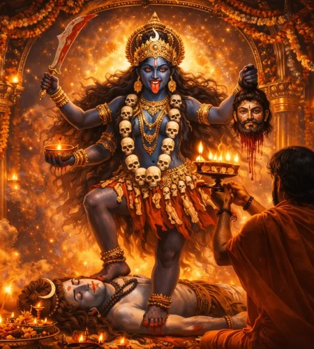 प्रथम महाविद्या माँ काली: रहस्य, कथा और साधना विधि | Adhyatmika